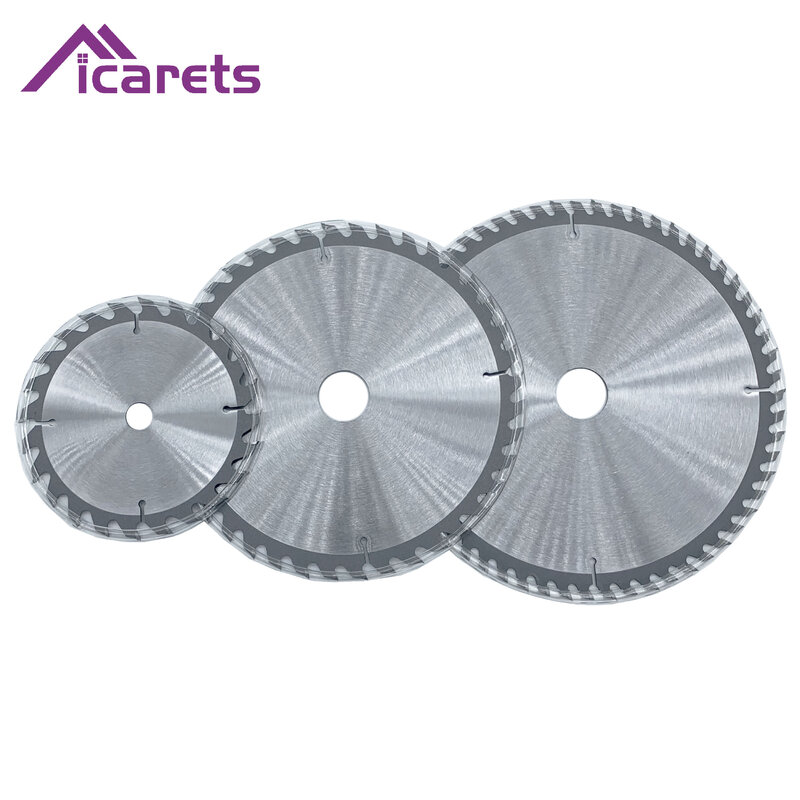 ICARETS 1PC 210/216/235MM Saw Blade For Wood Cut With Carbide TCT Teeth Wood Cutting Disc For Wood Portable Machines Cutting Woo