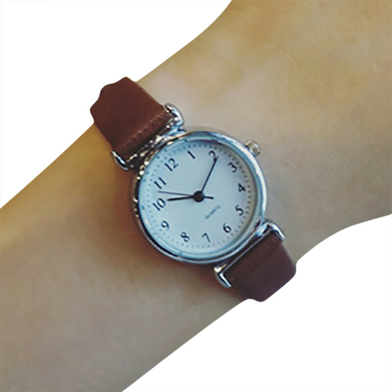 여성용 쿼츠 손목시계, 정확한 쿼츠 시계, 33 지름