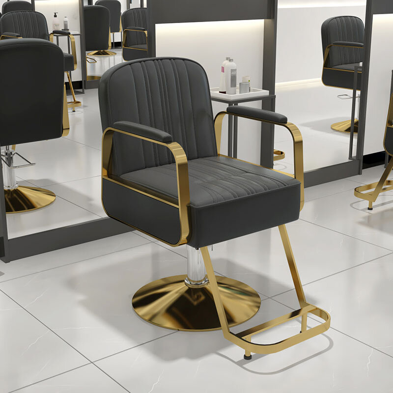 Estetyczny Manicure krzesła fryzjerskie stylista twarzy estetyk krzesła fryzjerskie kosmetyczny makijaż Sillas De Barberia nowoczesne meble