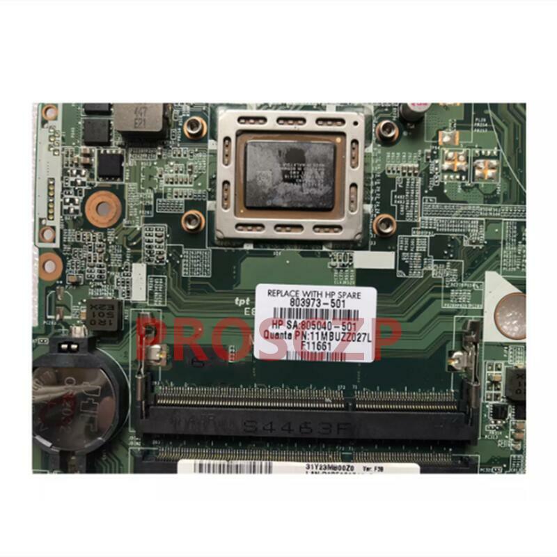 Placa base para portátil HP 15-P, 803973-501, 803973-601, 803973-001, DAY23AMB6F0, con A10-4655M, CPU 100%, funciona completamente bien