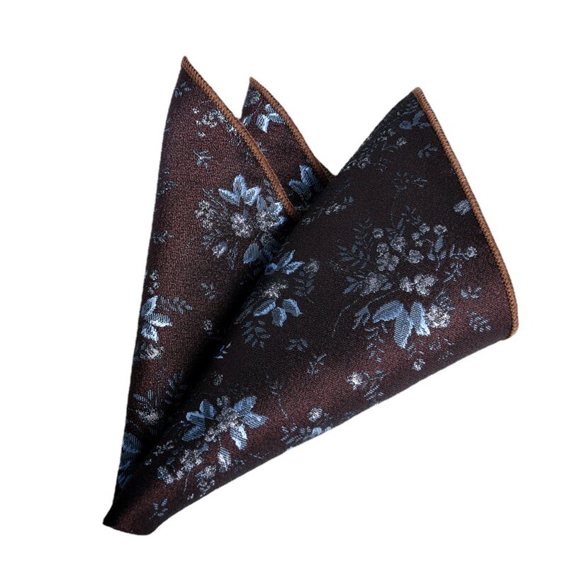 Retro quadratische Schals für Männer Tasche Handtuch Anzug formelle Kleidung Verwaltung und Business Folding quadratische Jacquard Farbe gewebt