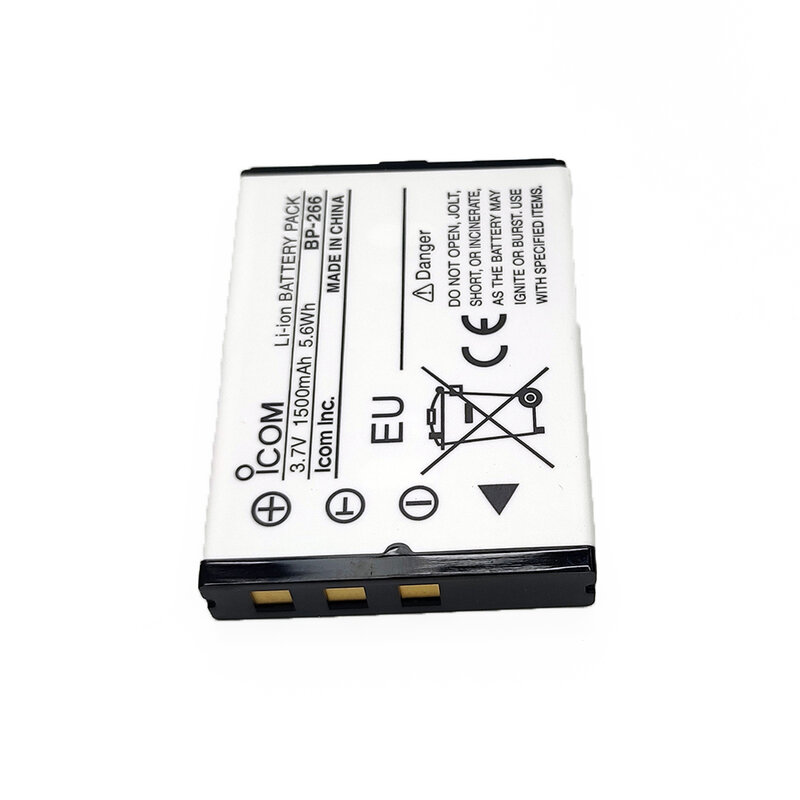 Portable Walkie Talkie Li-ion Battery BP-266 For Icom IC-M23 IC-M24 Two Way Radios ICM23 ICM24 Extra Battery Intercom Accessory
