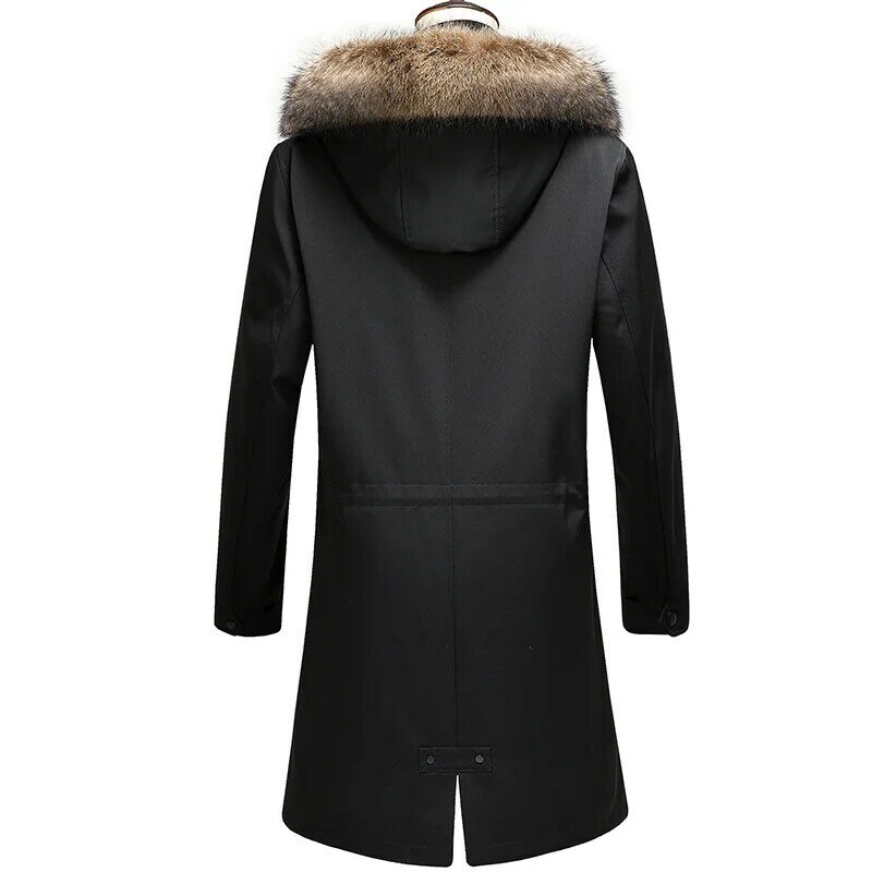 Winter Down KOLMAKOV Coats Mens Thicken Parka Jackets Dress Men Detachable Fluff Liner Overcoat Parkas M-3XL Warm Outwear Male
