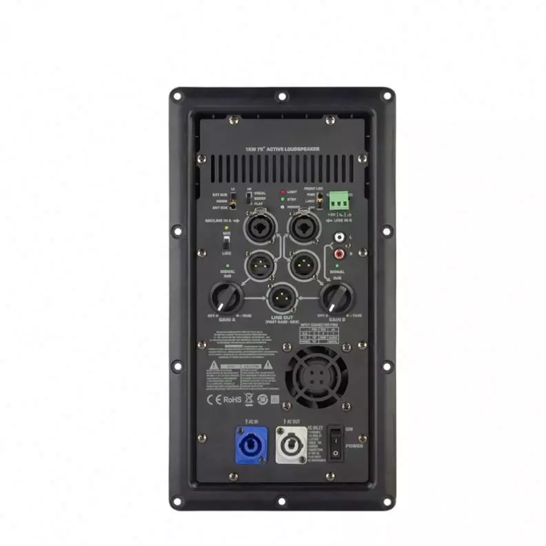 K12A modul amplifier daya 1000 watt, speaker dvd berkelanjutan untuk teater rumah KTV
