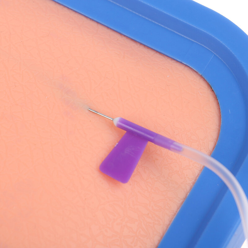 Krankenschwestern Lernen Intravenöse Venipuncture IV Injection Training Package Pad Training Modell Silikon Wunde Haut Naht