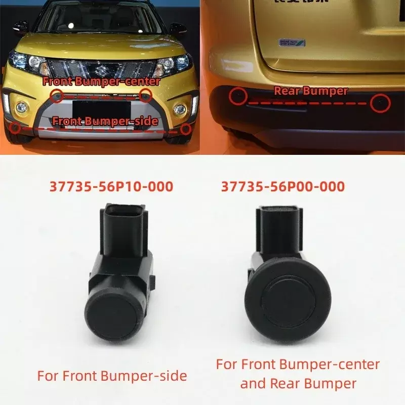 Sensor jarak parkir mobil OEM asli PDC untuk Suzuki New Vitara 2015 2016 2017 2018 2019 2020 2021 2022 2023
