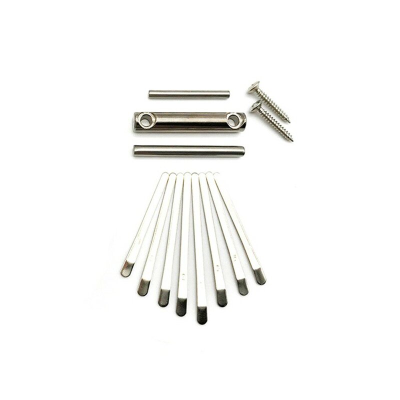 Music Tools 23g 8 Tone Accessories Set DIY Mini Thumb Piano Kalimba Keys Portable Steel Tines Replacement Durable