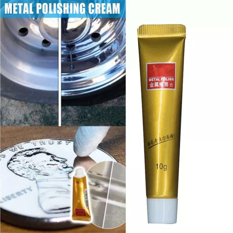 1/2PCS Metal Abrasive Polish Cleaning Cream Multipurpose Stainless Steel Ceramic Watch Polishing Paste 5/10g Non-abrasive