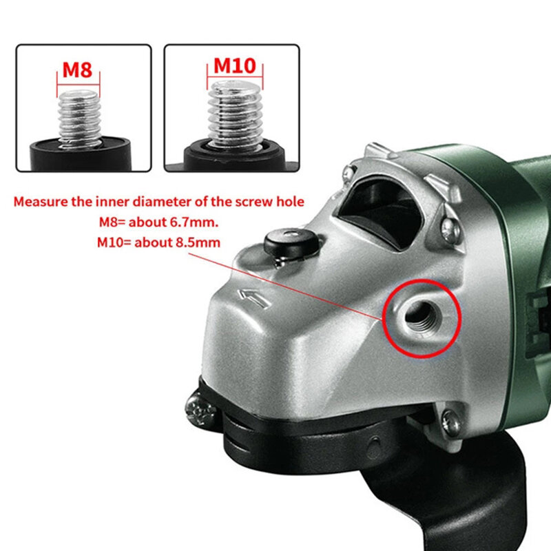 Outils électriques Meuleuse d'angle Poignée M10-113mm M8-134mm Métal édicté IC En Plastique Poignée 8mm/10mm questionTo Installer