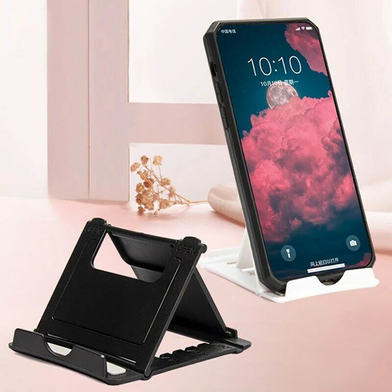 Soporte portátil para teléfono móvil y tableta, accesorio Universal plegable de ajuste multiángulo para escritorio