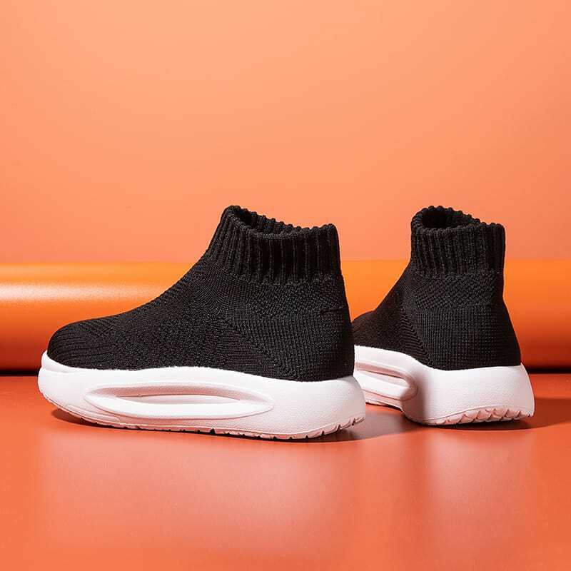 MWY Sneakers Anak-anak untuk Lari Anak Laki-laki Sepatu Olahraga Kasual Sepatu Kaus Kaki Atas Bersirkulasi Luar Ruangan Sepatu Anak Perempuan Ukuran 26-38