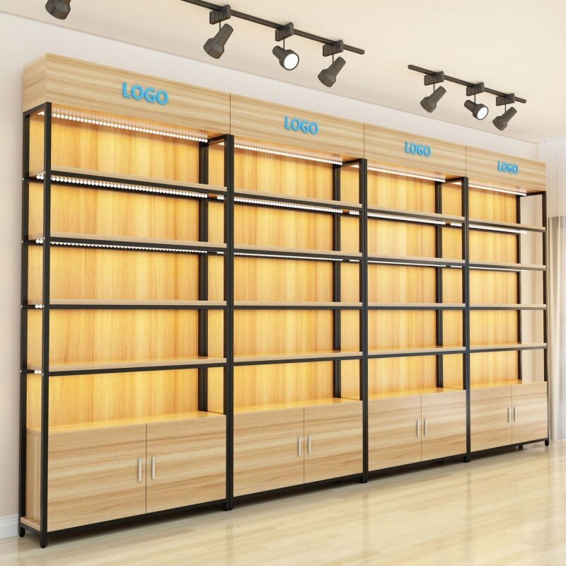 Benutzer definierte, Fabrik direkt Einzelhandel geschäft Regale Comic-Buchladen Display Regale beliebte Holz Schreibwaren Shop Display Rack