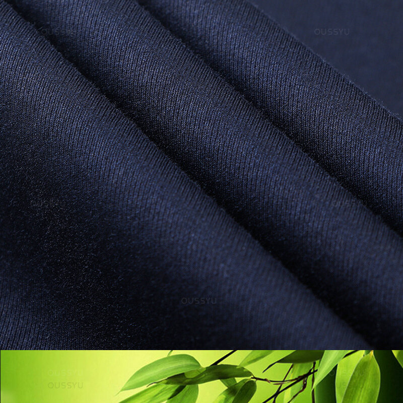 Pantalones de traje de negocios rectos de lujo de alta calidad para hombres, diseñador de fibra de bambú, elegante, informal, largo, Formal, primavera y verano