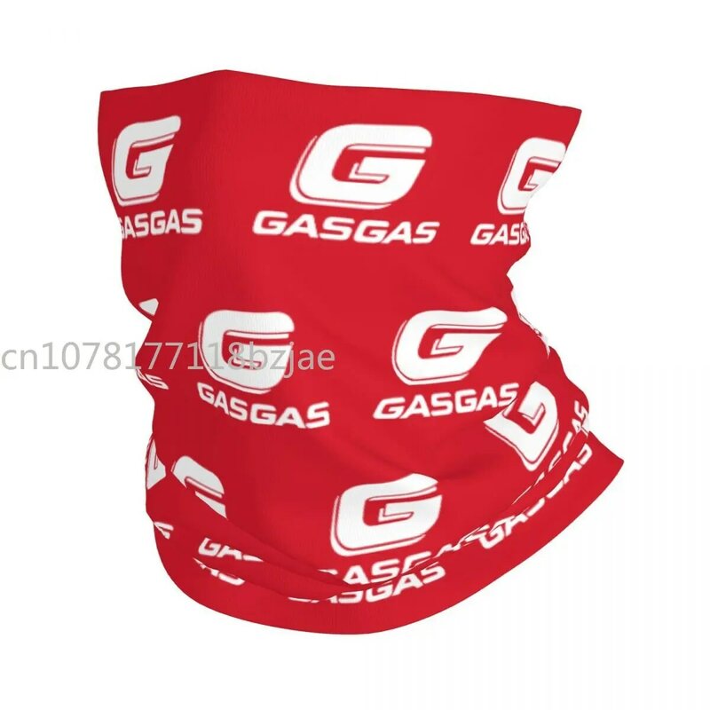 GasGas-Bandana de moto pour adultes, masque facial multifonctionnel, écharpe de cou imprimée, course de vélo de montagne, équitation, unisexe