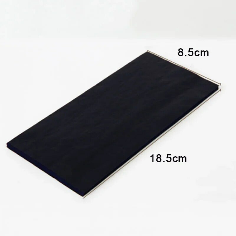 50pcs Carbon Paper Blue Double Sided Carbon Paper 48K Thin Type Stationery Paper Finance Copy Papers Office School Stationery Ne