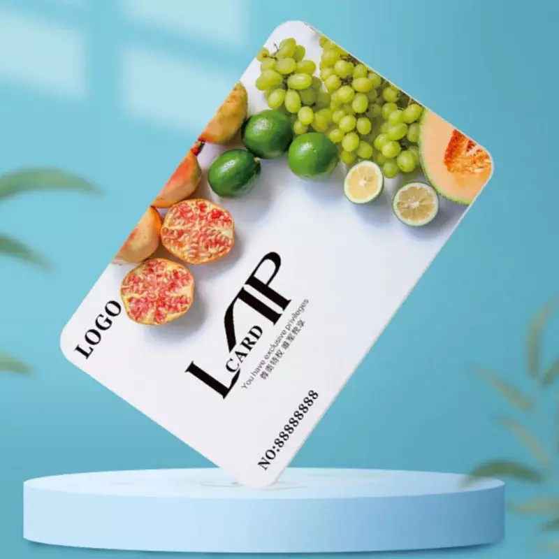 Kunden spezifisches Produkt 、 hochwertige China benutzer definierte Logo PVC Visitenkarte Kunststoff Business Name Karte geprägt Druck