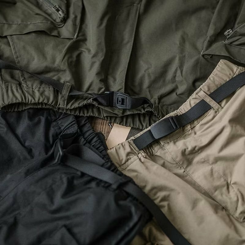 Mens Military Tactical Short Summer Beach Breathable Cargo Shorts Japanese Multi-pocket Loose Middle Pants Casual Stretch Shorts