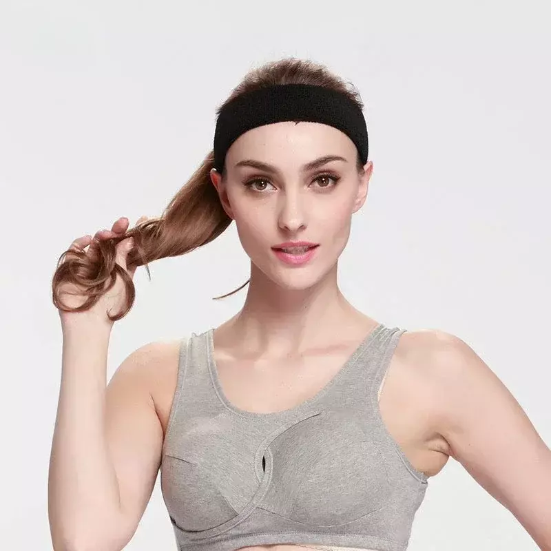 AL Headband Yoga Sweat Absorbing Headband Wristband Set Sports Headband Unisex Outdoor Adventure