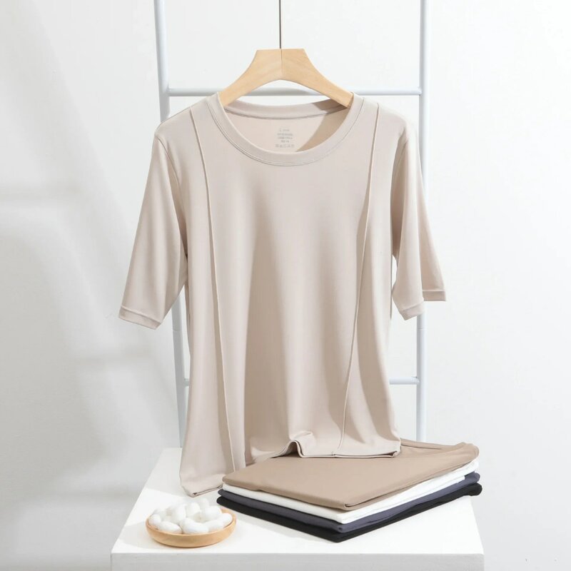 Camiseta casual de algodão estampada feminina, roupa Valentine Look, tops de verão, camiseta gráfica, cotão, TF04