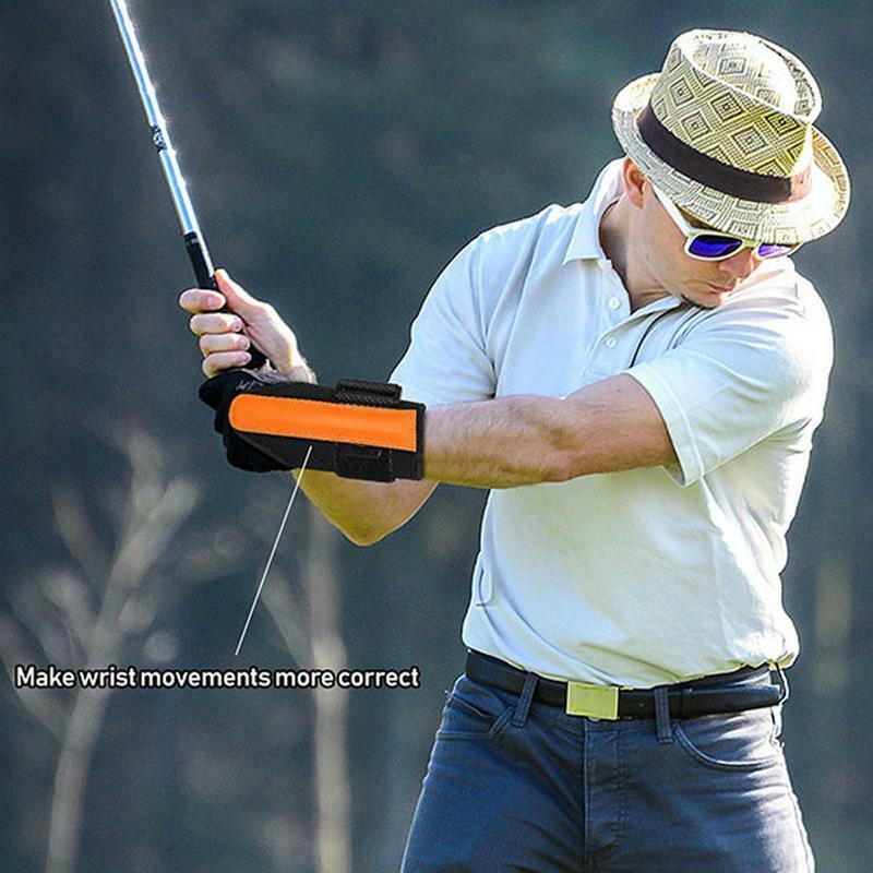 Поддержка запястья для гольфа бандаж для качания корректор запястья помощь для тренировки игры в гольф удобный браслет для игры в гольф для качания во дворе гольф