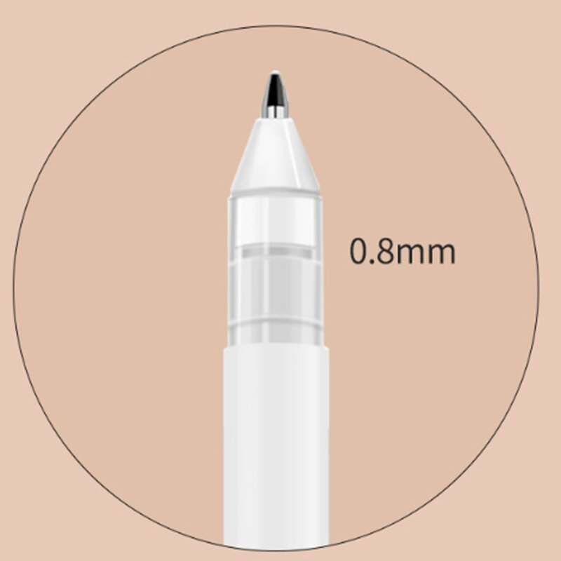 흰색 젤 펜 하이라이트 마커, 일기장 아트 드로잉 클래식 화이트 잉크 모듬 포인트, 미세 중간 굵기, 1PC