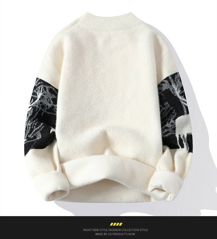Brand Men's Casual Slim Fit Knitted Sweater ManTurtleneck Comfort Warm Pullover Jumper