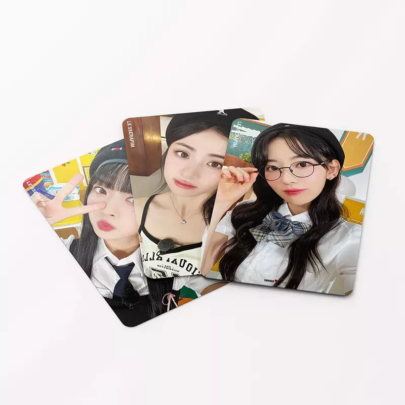 Kpop LE Lomo Cards NEW Album Perfect Night Photocards Postcard Lomo Cards HD Photocard for Fans Gift