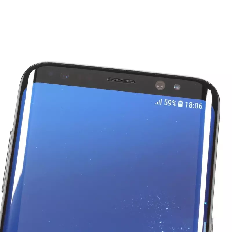 Samsung-telefone móvel galaxy s8 g950u g950f, desbloqueado, 4gb de ram, 64gb rom, sim único, octa core, android, original
