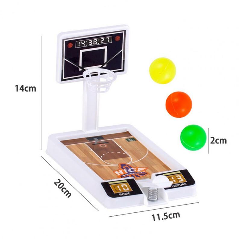 Mainan permainan basket meja Baru & menarik Mini Desktop permainan menembak basket anak-orang tua olahraga dalam ruangan Lei