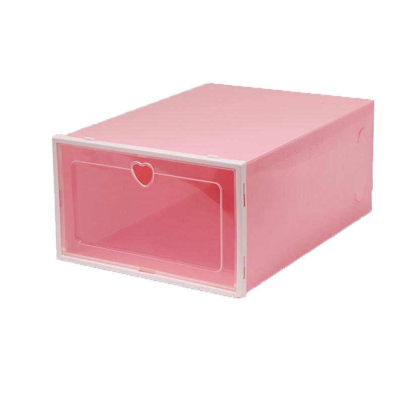 Caja de almacenamiento transparente para zapatos, armario de almacenamiento, estante para zapatos, artefacto para dormitorio y hogar