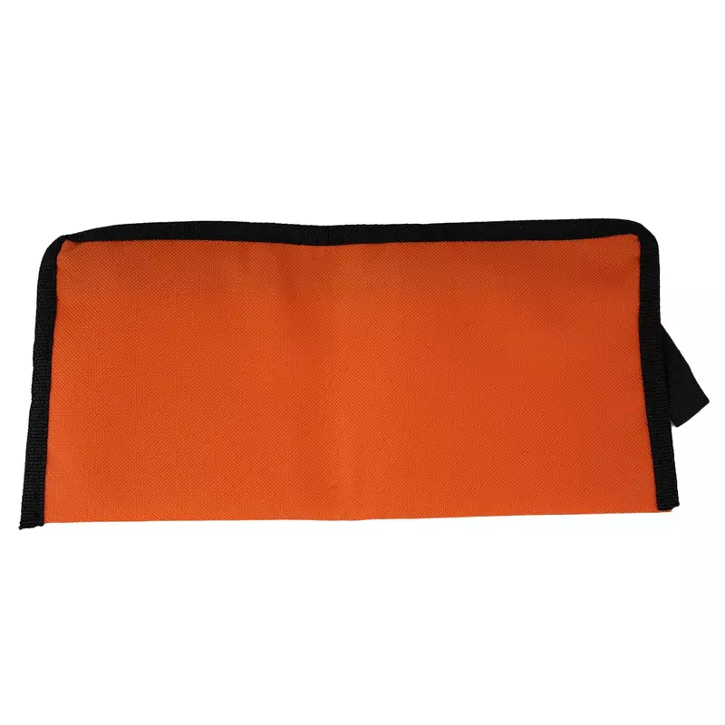 กระเป๋าเครื่องมือกระเป๋าเก็บของขนาดเล็ก28x13ซม. กระเป๋าผ้าใบสีส้มกระเป๋าถือกันน้ำคุณภาพสูง