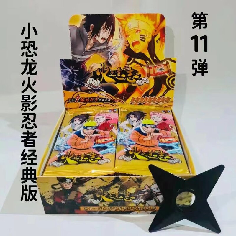 Cartas de Naruto de varios piezas para niños, Cartas coleccionables de Anime, SHIPPUDEN, Kakashi, Ninja, TCG, SSR, cartas de batalla, juguetes de regalo