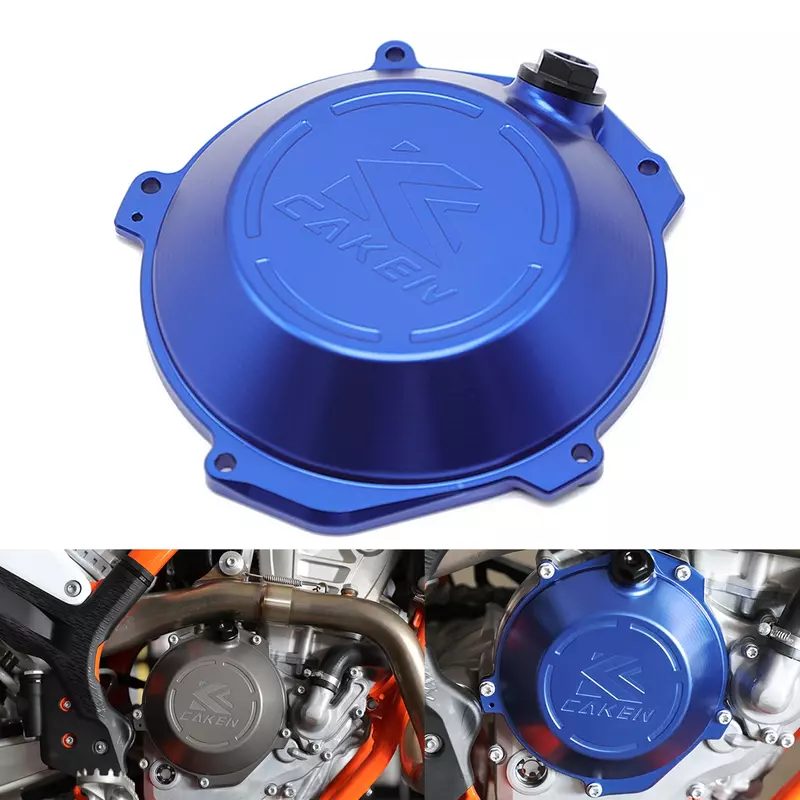 CNC Clutch Cover Guard Protector Case For KTM SXF250 SXF350 XCF250 XCF350 EXC-F250 EXC-F350 2016 2017 2018 2019 2022 Dirt Bike