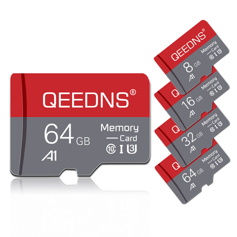 Cartões de Memória de Alta Velocidade, 8GB, 16GB, 32GB, 64GB, Cartão Micro Tf SD, 128GB, 256GB, Classe 10, UHS-1 Flash