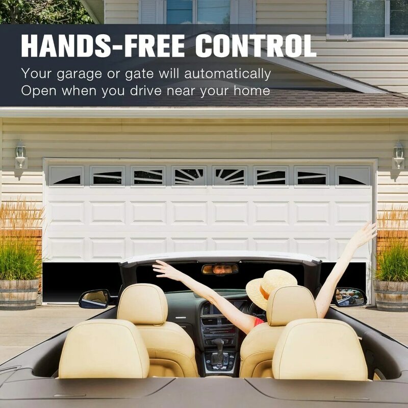 Smart Life WIFI Voice Control Tuya Garage Door Controller Hands Free Car Electric Sliding Gate Operators Roller Door Opener