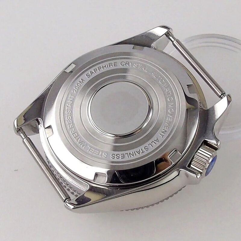 37mm Tandorio 200M nurkowanie japonia NH35A ceramiczna ramka szkiełka zegarka 120 kliknij szafirowe szkło Luminous Auto pomarańczowy Dial mężczyźni zegarek data 3.8 korona