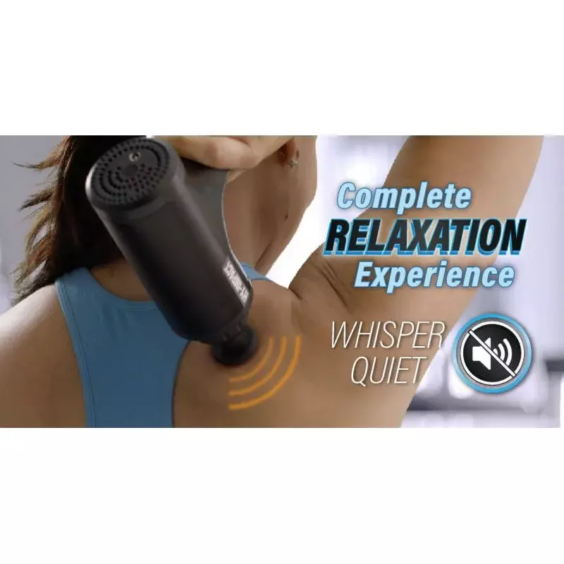 HY-IMPACT kabelloses Muskel massage gerät mit vier austauschbaren Massage köpfen