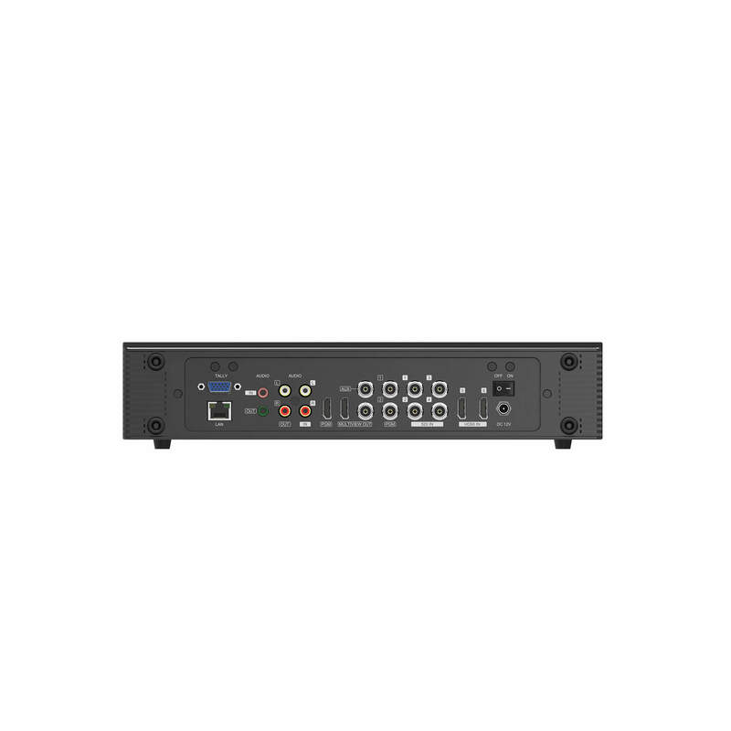 AVMATRIX PVS0613 13.3 i przenośny wieloformatowy przełącznik wideo FHD 6CH SDI/HDMI z trybem PiP, mikser Audio, interfejsem GPIO