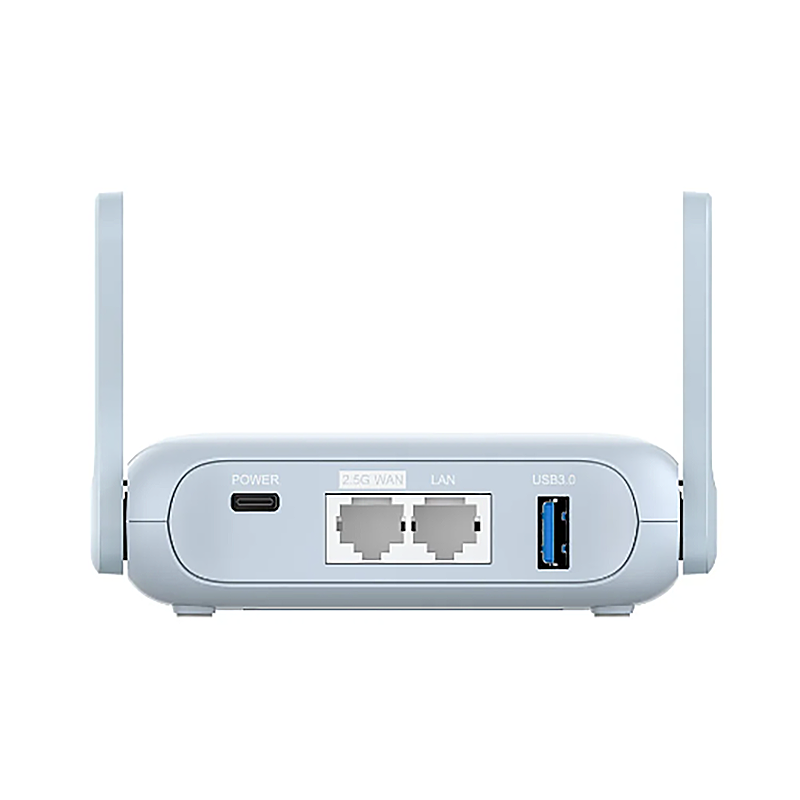GL.iNet MT3000 Router Wireless WiFi 6 Gigabit Home porta di rete ad alta velocità 2.5G NAS Network Storage Mini Mini portatile