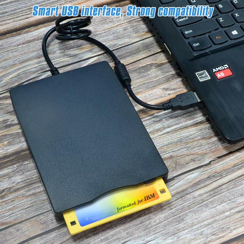 USB Floppy Disk Reader Drive 3.5 "Eksternal Portabel 1.44 MB FDD Diskette Drive untuk Windows 7 8 2000 XP Vista PC Laptop Desktop