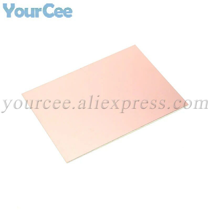 2pcs FR4 PCB Single Side Copper Clad Plate 5*10cm DIY Kit Laminate Circuit Fiber Material Universal Board 5x10cm