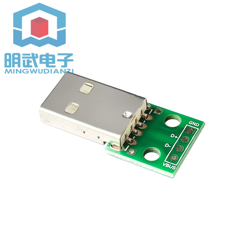 USB zu 2,0 Buchse Sitz Kopf männlich Micro Direct Plug Adapter Board hat geschweißte Handy-Netzteil Datenkabel Modul