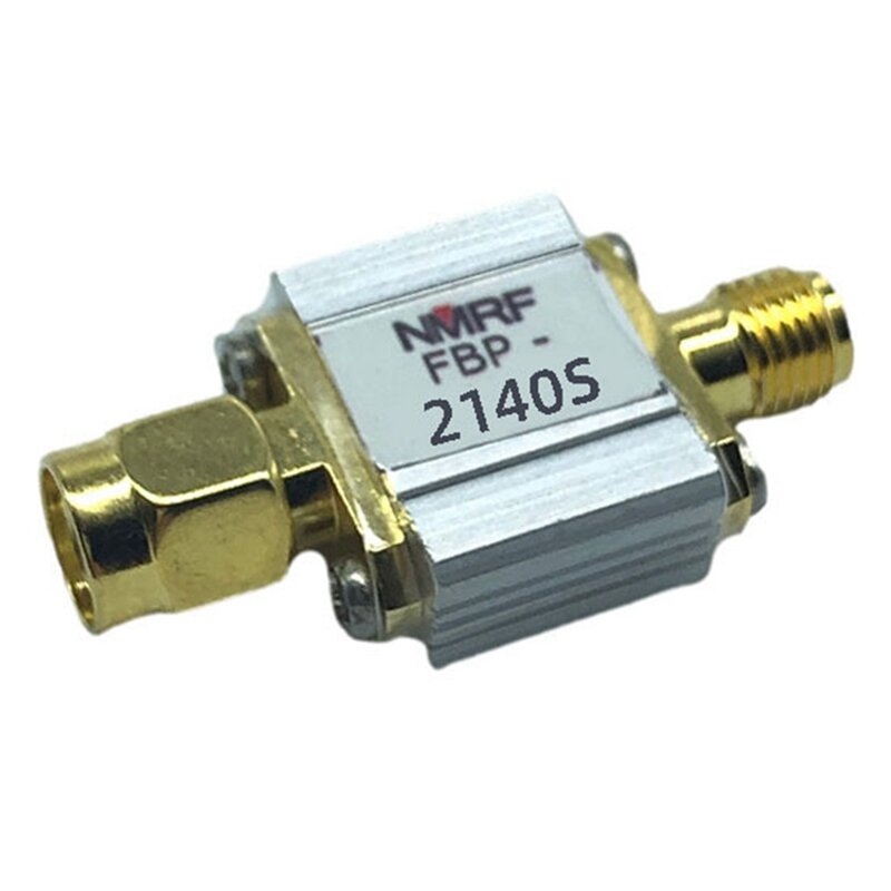 NMRF 1 pz 2140Mhz sega filtro passa-banda 2140Mhz con interfaccia SMA ridurre il rumore UMTS 1DB Passband segnale banda filtro passa