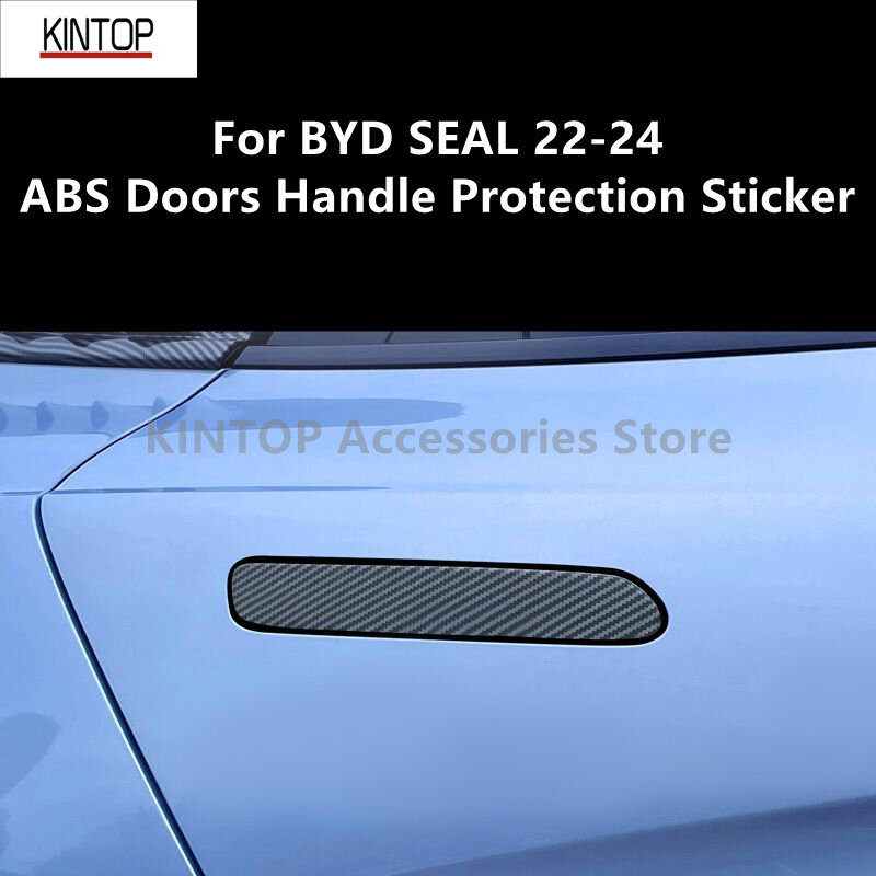 Dla BYD SEAL 22-24 drzwi ABS naklejka ochrona klamki dekoracyjna akcesoria do modyfikacji remont