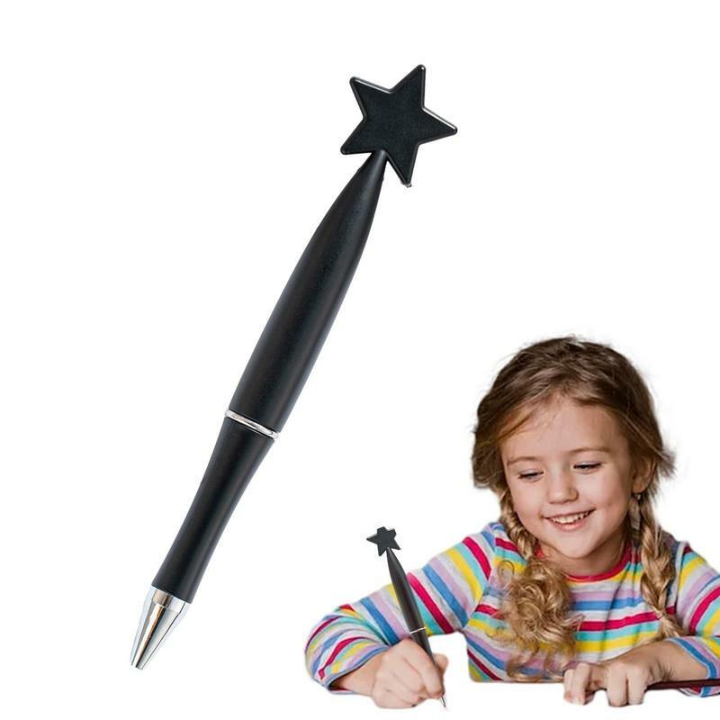 Penna a forma di stella penna a sfera Kawaii a forma di stella liscia forniture di cancelleria carina cancelleria estetica multiuso per la scuola