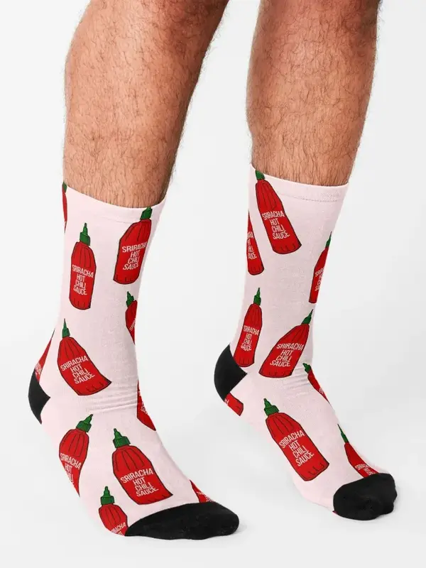Hot Sauce Bottles Socks loose halloween Man Socks Women's