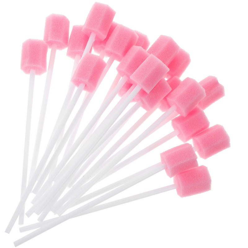 Cleaning Swaps Disposable Oral Care Sponge Swab Tooth Cleaning Mouth Swabs With Stick Sponge Head Oral Teeth Cleaning