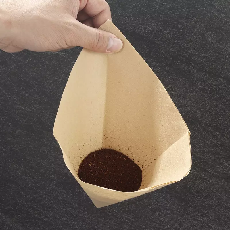 Quadratische Kaffee filter Papier, Großes Filterpapier, Barista Espresso Zubehör, 6-10 Tassen, 400 ml, 600 ml, 800ml