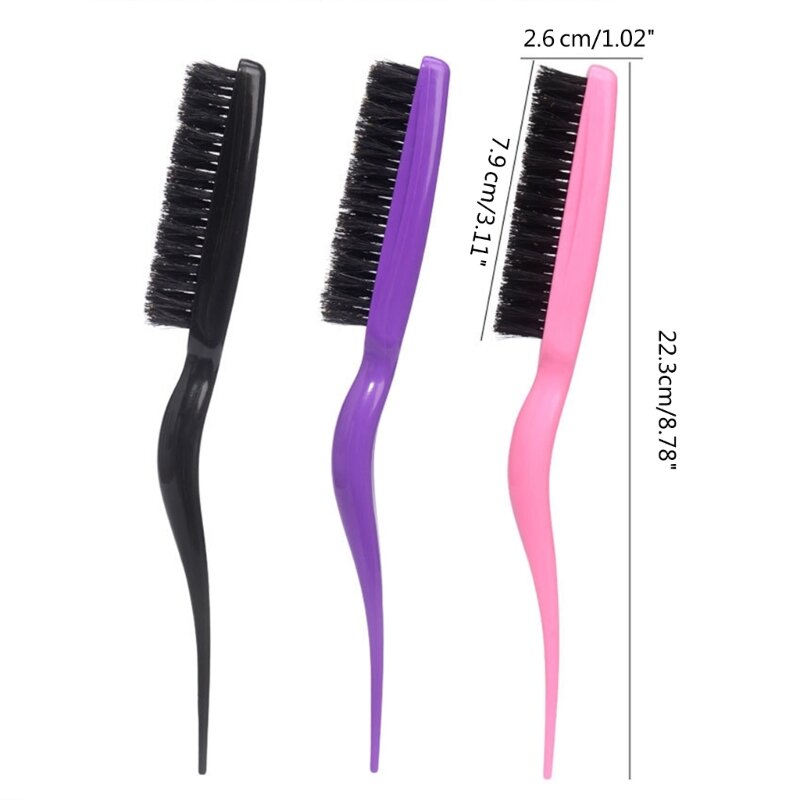 Back Combing Brushes Teasing Brushes Bristle Hair Brush Hair Brush Comb