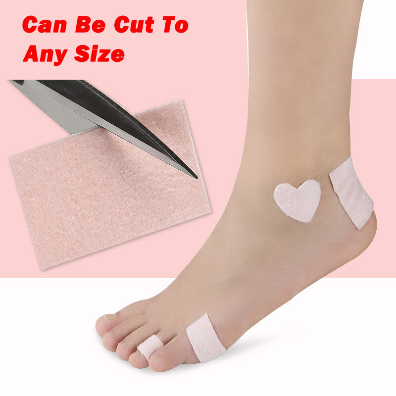 Pexmen 1/2/5 pçs moleskin adesivo fita almofadas de calcanhar para pés bolhas reduzir a fricção alívio da dor ferramenta de cuidados com os pés